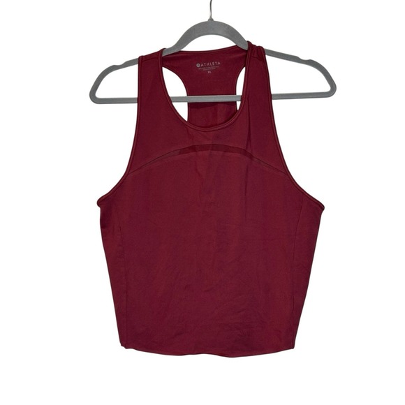 Athleta Tops - Athleta women's crop top size XL Red